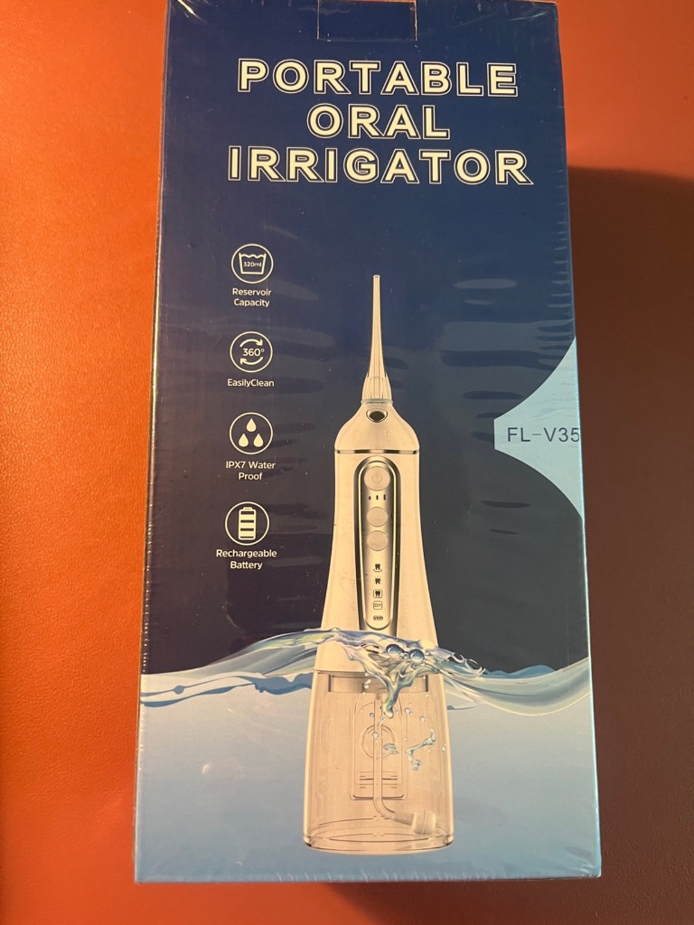 💁‍♂️💁‍♀️👧Portable Oral Irrigator - White/Blue